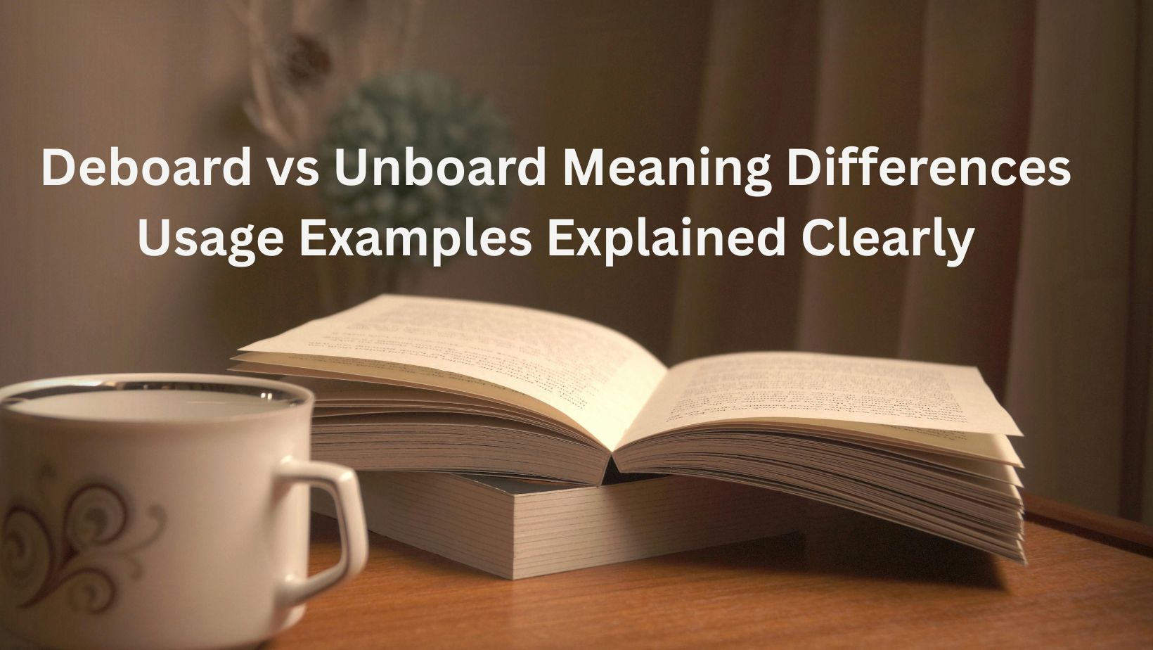 Deboard vs Unboard Meaning Differences Usage Examples Explained Clearly