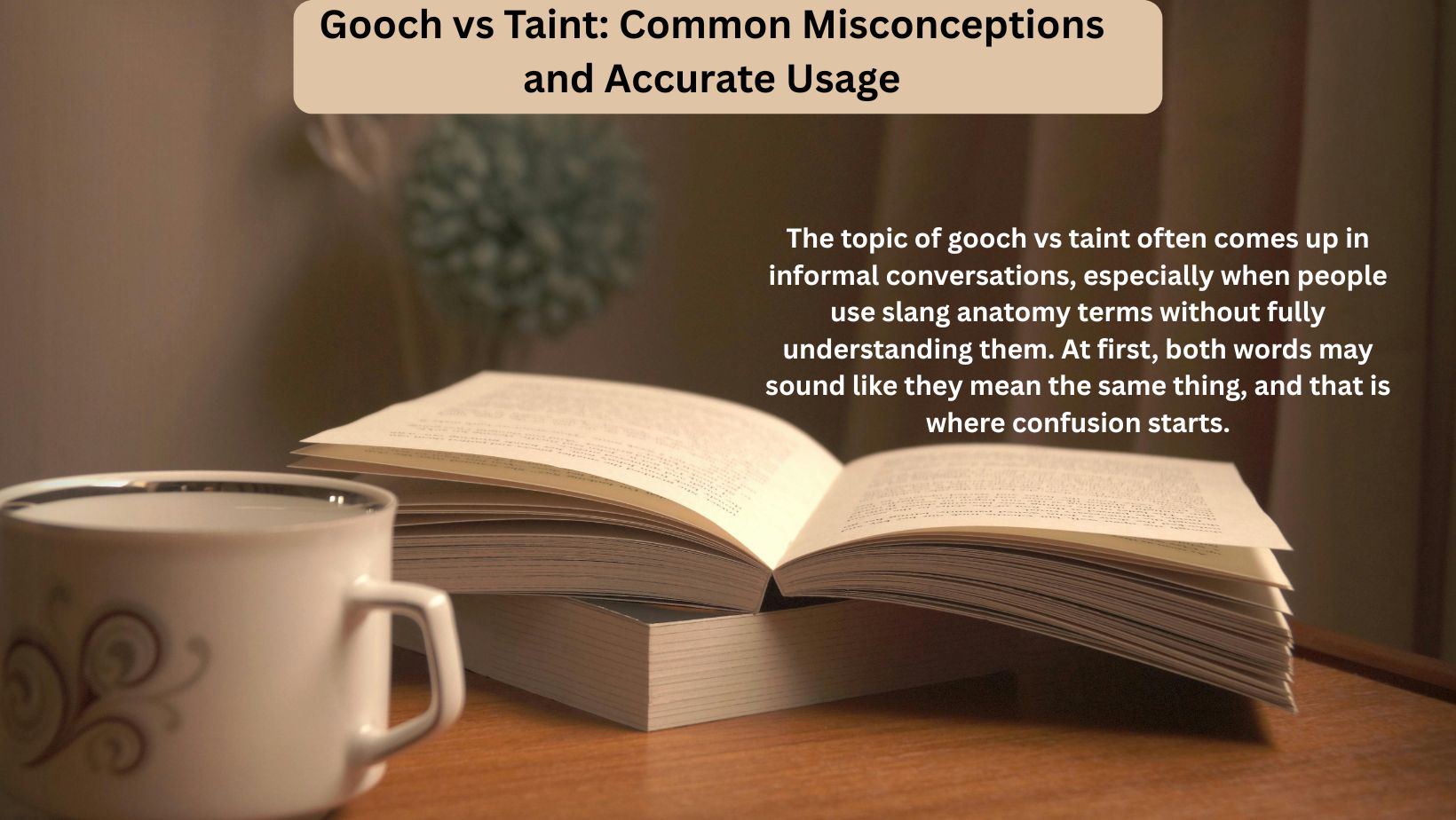 Gooch vs Taint: Common Misconceptions and Accurate Usage
