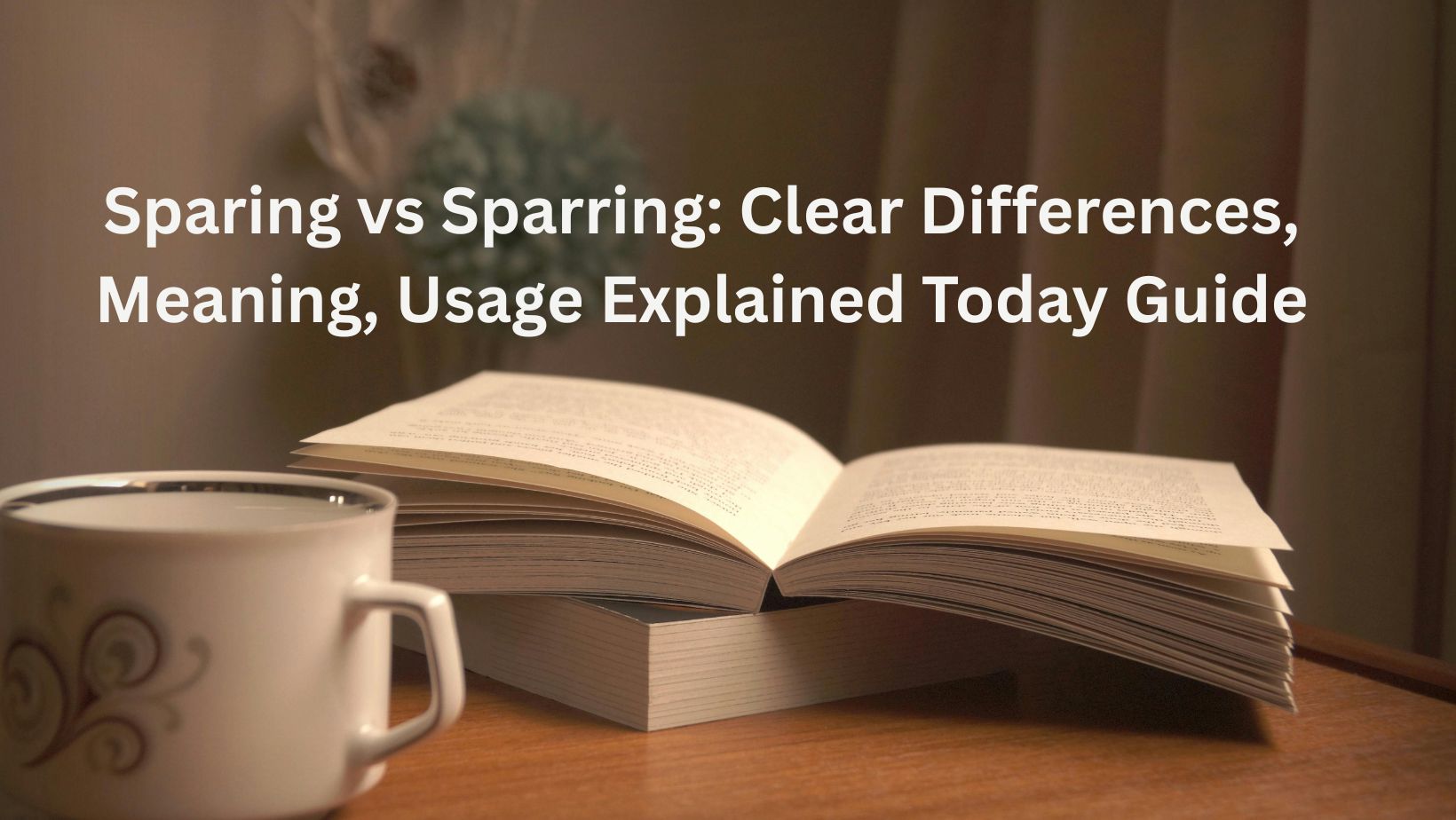 Sparing vs Sparring Clear Differences, Meaning, Usage Explained Today Guide