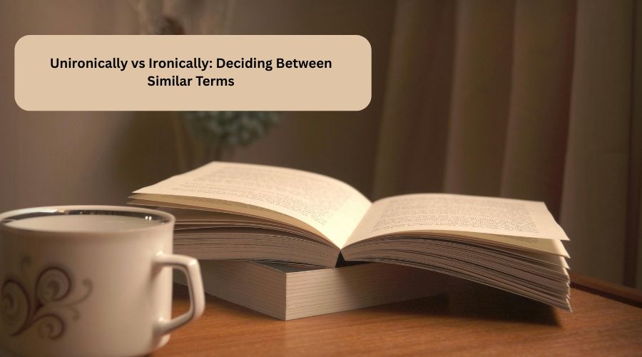 Unironically vs Ironically: Deciding Between Similar Terms