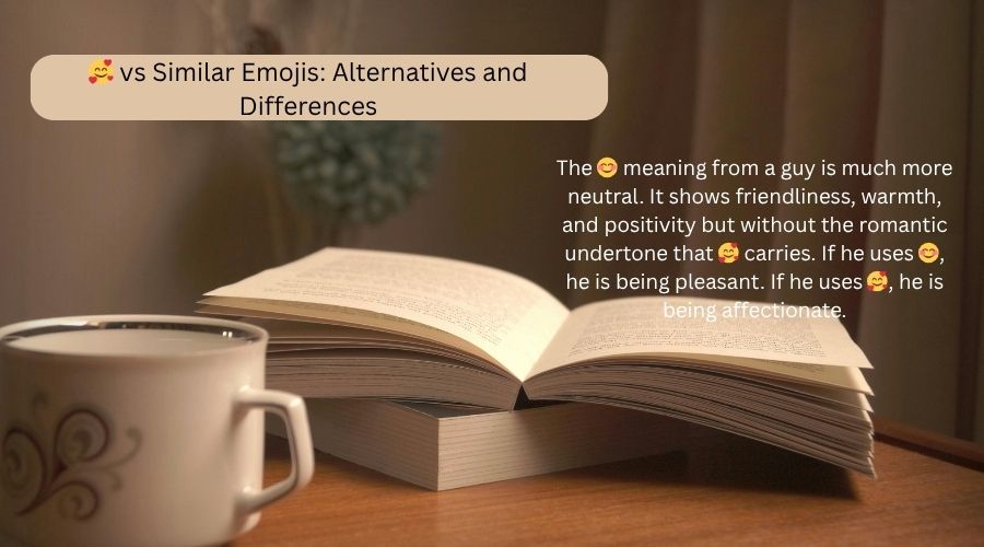 🥰 vs Similar Emojis: Alternatives and Differences