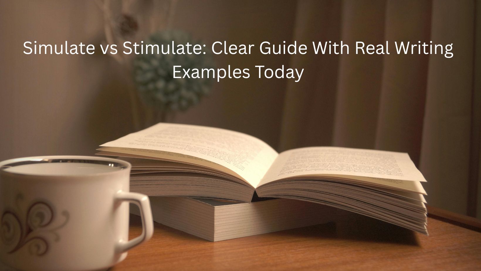 Simulate vs Stimulate Clear Guide With Real Writing Examples Today