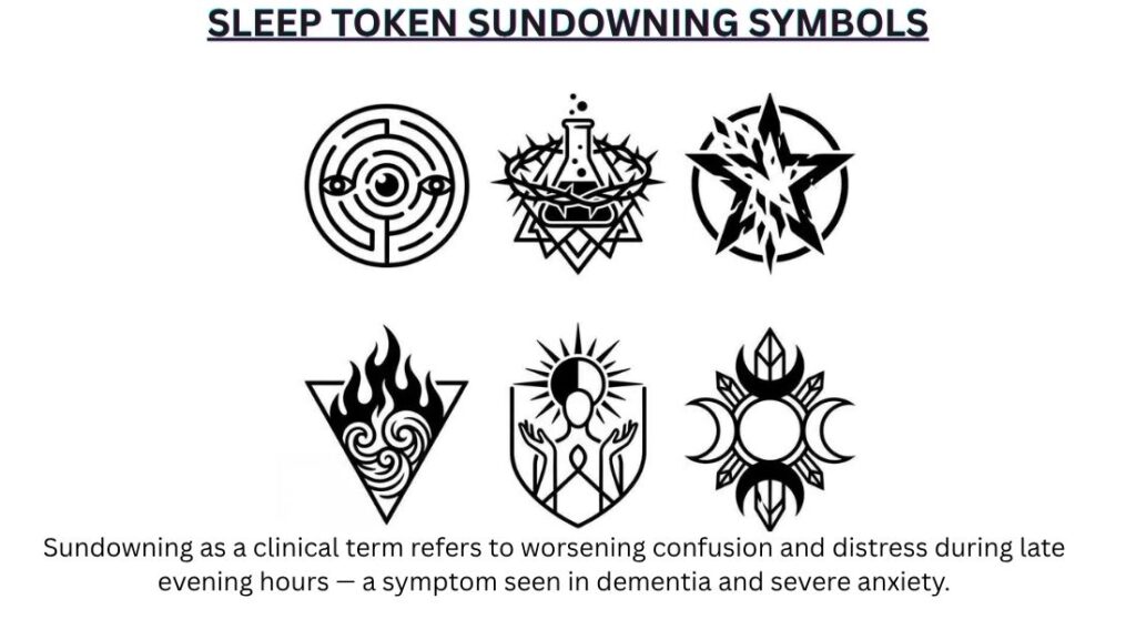 Sleep Token Sundowning Symbols