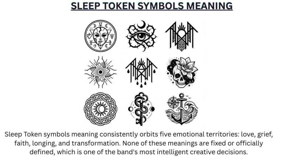 Sleep Token Symbols Meaning